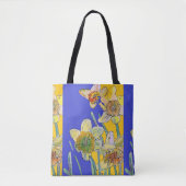Daffodil Waterverf floral Dames Art Canvas tas (Voorkant)