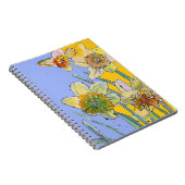 Daffodil Waterverf Journal Floral-laptop Notitieboek (Rechterzijde)