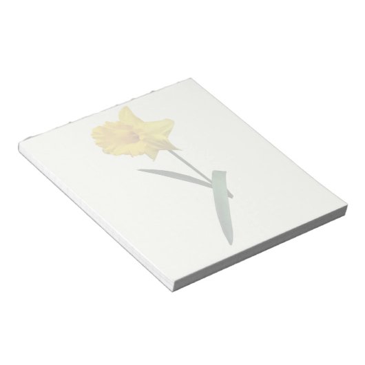 Daffodil Waving Hi Notitieblok (Schuin)