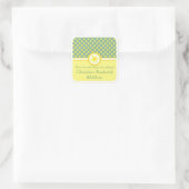Daffodil Wedding, bewaar de datum stickers (Tas)