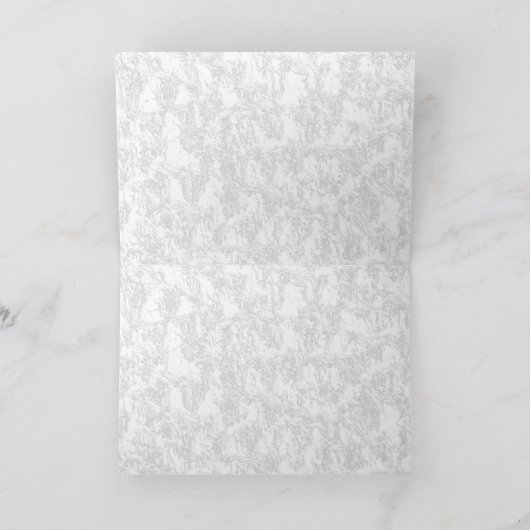 Daffodil-Wenskaart Kaart (Binnen)