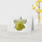 Daffodil-Wenskaart Kaart (Gele Bloem)