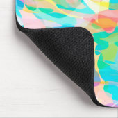 Daffodil Yellow Pastel Abstract Muismat (Hoek)