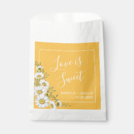  Daffodil Yellow & White Daisies Wedding Bedankzakje