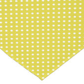  Daffodil Yellow with Polka-Dots Korte Tafelloper (Hoek)