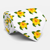 Daffodil zee schildpad stropdas (Opgerold)