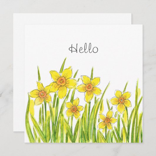 Daffodilatieveld (Voorkant / Achterkant)