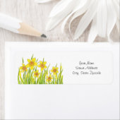 Daffodilatieveld Etiket (Insitu)