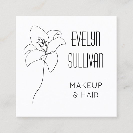 Daffodilerende visitekaartje (Voorkant)