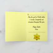 Daffodilerkaarten, speciaal ontworpen voor deffodi feestdagen kaart (Binnen)