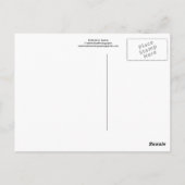 Daffodils 01 briefkaart (Achterkant)