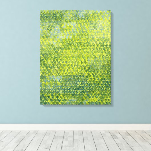Daffodils 2012 canvas afdruk (Insitu (Houten vloer))