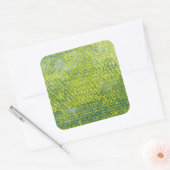 Daffodils 2012 vierkante sticker (Envelop)