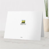 Daffodils aangepaste verjaardag Wenskaart Kaart (Achterkant)