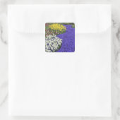 Daffodils and Grape Hyacinth, Keukenhof 2 Vierkante Sticker (Tas)