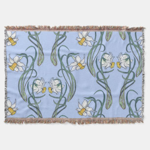 Daffodils Art: Nouveau Lente Deken