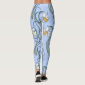 Daffodils Art: Nouveau Lente Leggings (Achterkant)