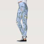 Daffodils Art: Nouveau Lente Leggings (Links)