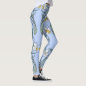 Daffodils Art: Nouveau Lente Leggings (Rechts)