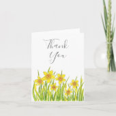 Daffodils Bedankkaart (Voorkant)