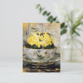 Daffodils Berthe Morisot Briefkaart (Staand voorkant)