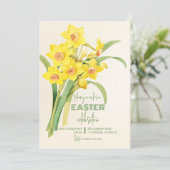 Daffodils Boeket Kaart (Staand voorkant)