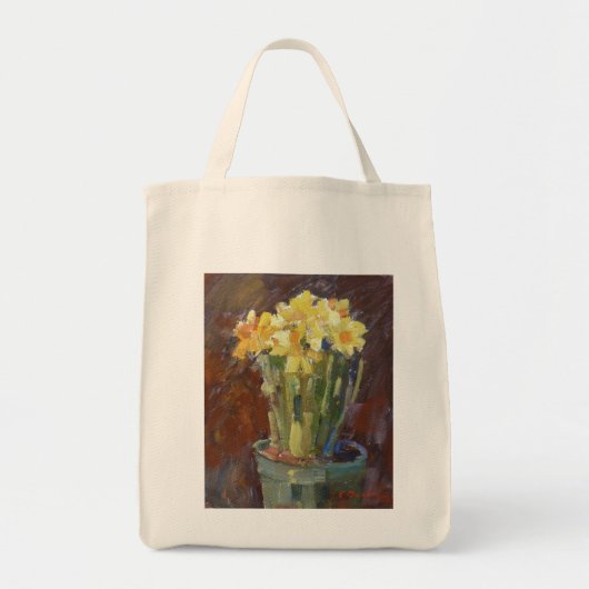 "Daffodils" boodschappentas Tote Bag (Voorkant)
