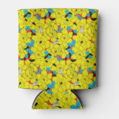 Daffodils bronfloraalpatroon blikjeskoeler (Voorkant)