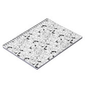 Daffodils bronfloraalpatroon notitieboek (Linkerzijde)