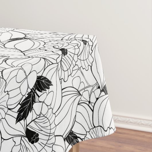 Daffodils bronfloraalpatroon tafelkleed (Voorbeeld)