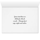 Daffodils By Brook Flower Photography Note Card (Binnen Horizontaal (Onder))