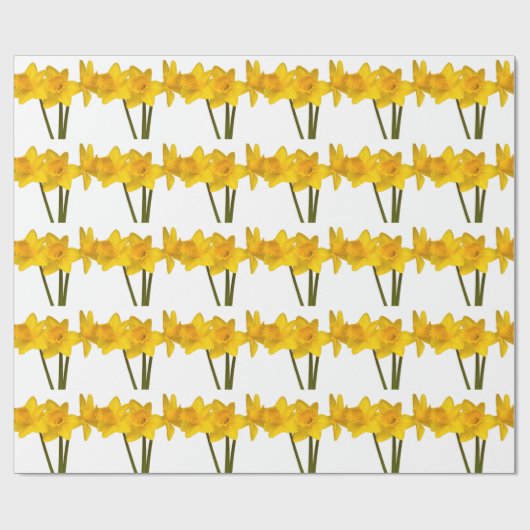Daffodils Cadeaupapier (Vlak)