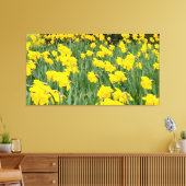 Daffodils Canvas Afdruk (Insitu (Woonkamer))