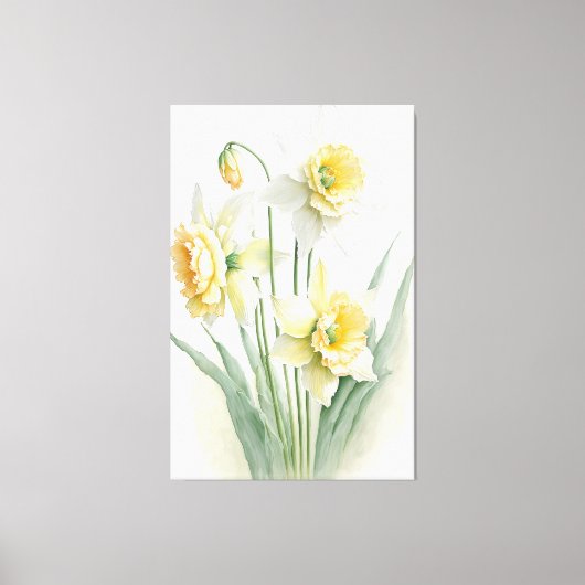 Daffodils Canvas Afdruk (Voorkant)