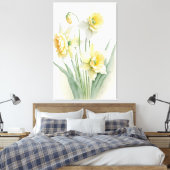Daffodils Canvas Afdruk (Insitu (Slaapkamer))