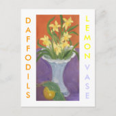 DAFFODILS CITROENVAAS BRIEFKAART (Voorkant)