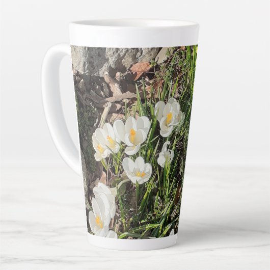 Daffodils & Crocus Latte Mok (Linkerhoek)