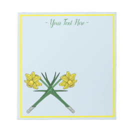 Daffodils Crossed Notitieblok