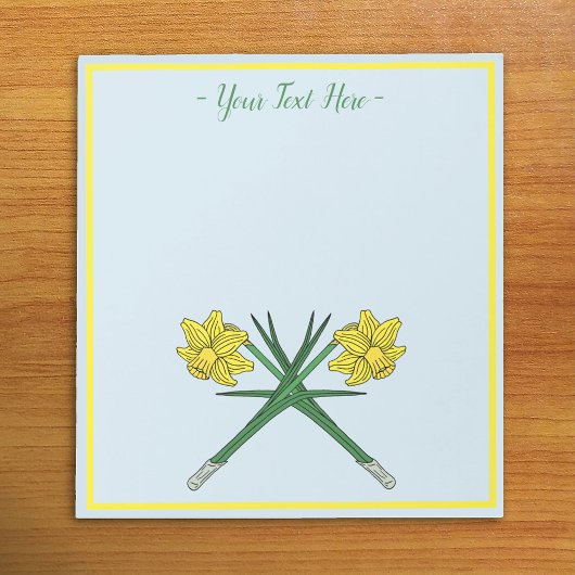 Daffodils Crossed Notitieblok