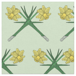 Daffodils Crossed Stof