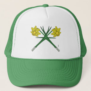 Daffodils Crossed Trucker Pet