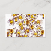 Daffodils Elegante Visitekaartjes (Achterkant)