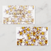 Daffodils Elegante Visitekaartjes (Voorkant / Achterkant)