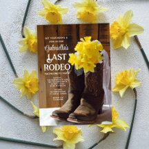 Daffodils en Boots Last Rodeo Bachelorette Party