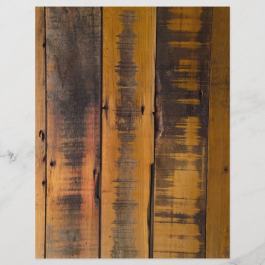 Daffodils en Cowboy Boots Country Wedding Menu (Achterkant)