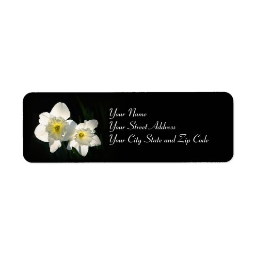 Daffodils Etiket (Voorkant)