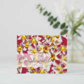 Daffodils floral Custom Wenskaart Briefkaart (Staand voorkant)