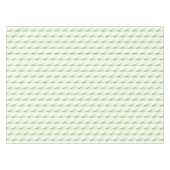 Daffodils geel Elegant Modern Floral Waterverf Tafelkleed (Voorkant (Horizontaal))