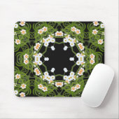 Daffodils Geometric Mousepad Muismat (Met muis)