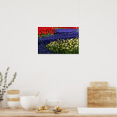 Daffodils, hyacinth en tulpen poster (Keuken)